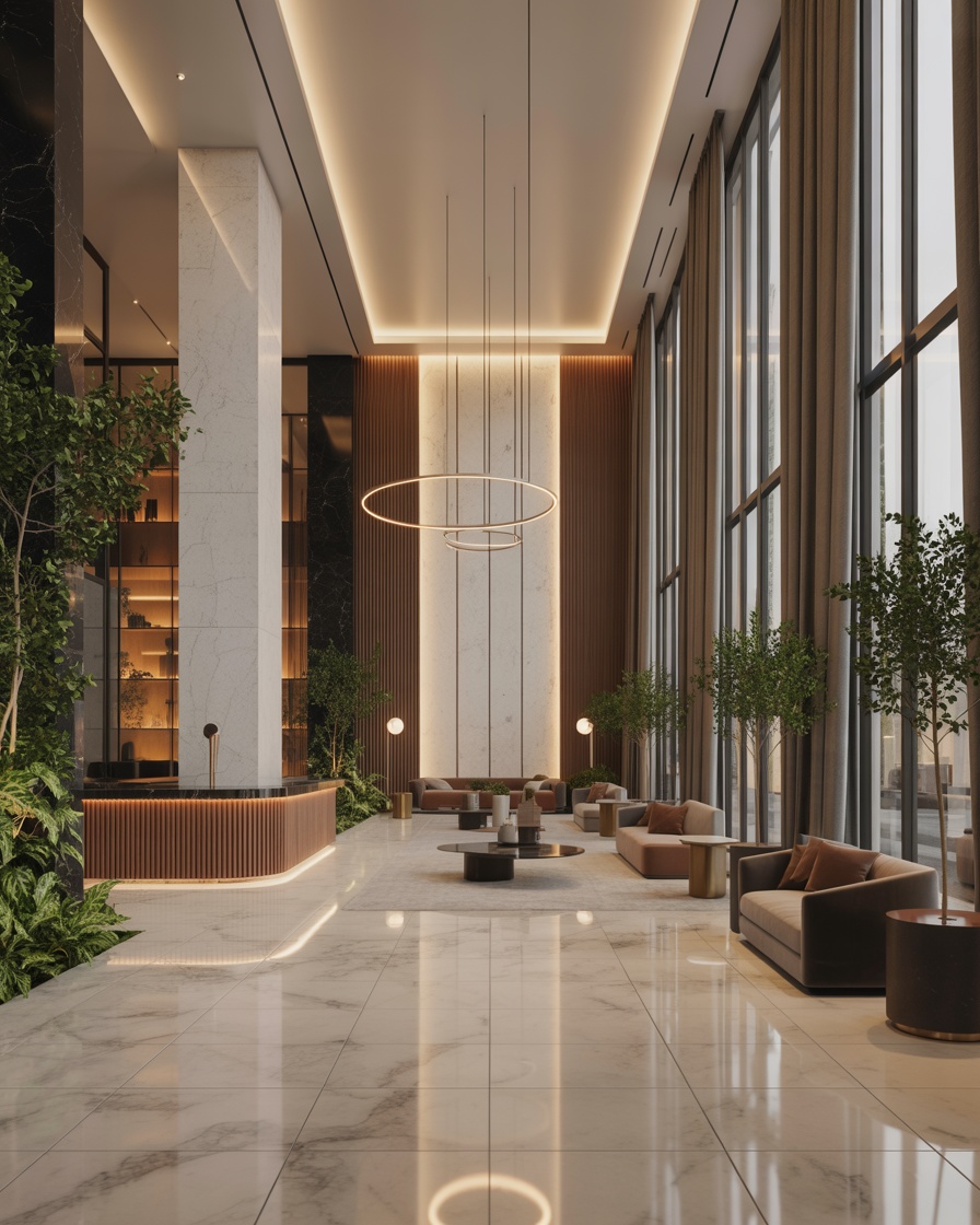 Aya House Imóveis - Lobby de luxo